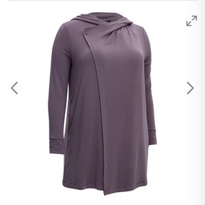 MPG, Pocket Oasis 2.0 Hooded Wrap Cardigan, XL, NWT